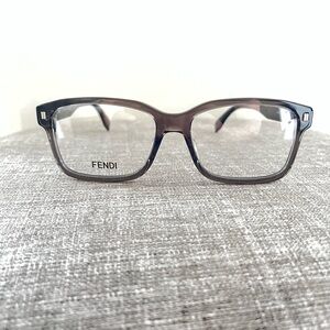 Fendi Black and Gray Eyeglasses